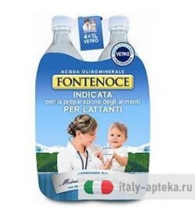 ACQUA FONTENOCE 1L NAT VAP 4PZ