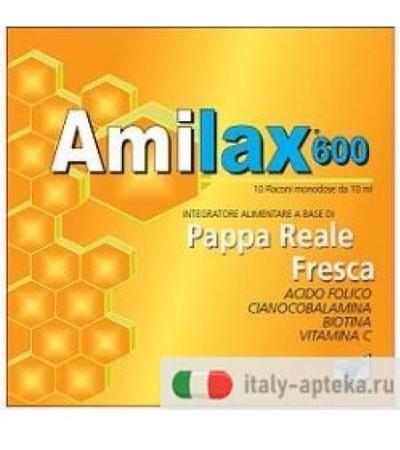 AMILAX 600 10FL 10ML