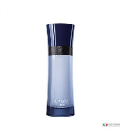 Armani Code Uomo Colonia Eau De Toilette 75ml