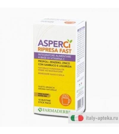 Asper Ci Ripresa Fast 10 Bustine