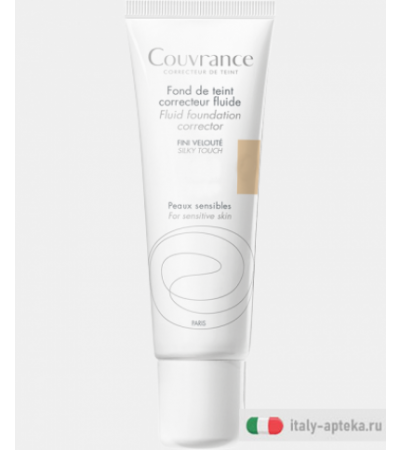 Avene Couvrance Fondotinta Correttore Fluido 2.5 Beige 30ml