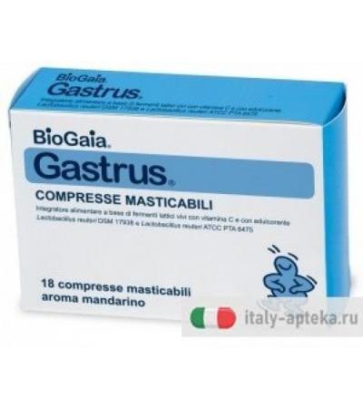 Biogaia Gastrus 18 Compresse Masticabili