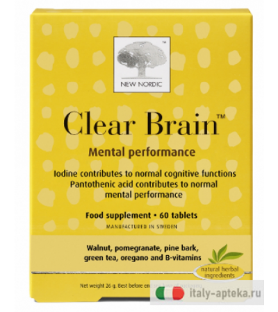 Clear Brain 60cpr