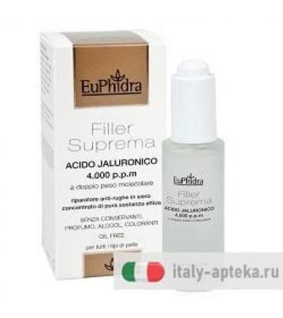 Euphidra Filler Suprema Acido Jaluronico Gocce 30ml