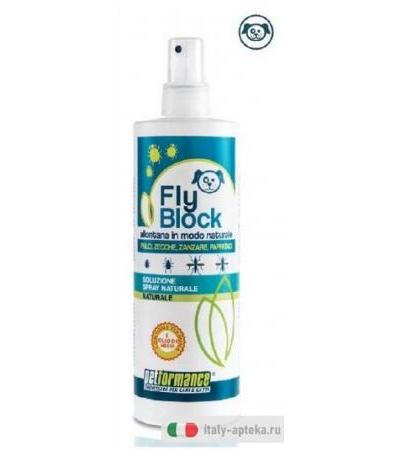 Flyblock Lozione Antiparassitaria Cane 400ml