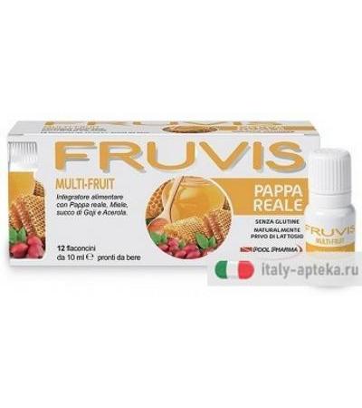 Fruvis Pappa Reale 12 Flaconcini