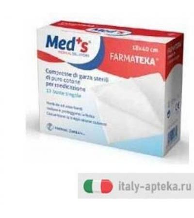 GARZA MEDS 12/8 36X40CM 12PZ