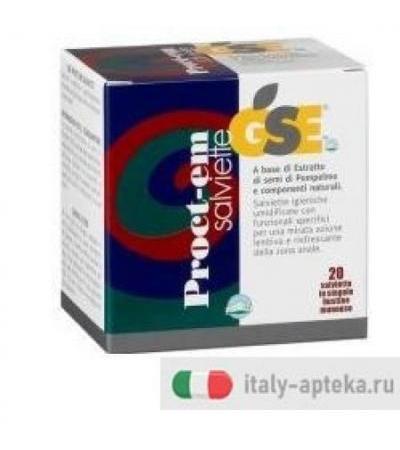 GSE PROCT EM SALVIETTE 20BUST