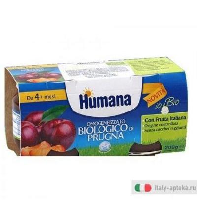 HUMANA OMOG PRUGNA BIO 2X100G