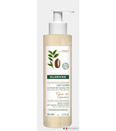 Klorane Latte Corpo Fiore Di Cupuacu 200ml