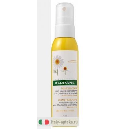 Klorane Trattamento Illuminante Schiarente Camomilla e Miele 125ml