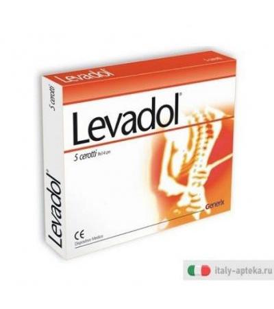 LEVADOL CEROTTO 9X14CM 5PZ