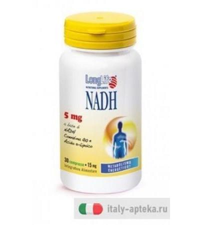 Longlife NADH C/Q10 30 Compresse