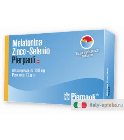 Melatonina Zinco Selenio Pierpaoli