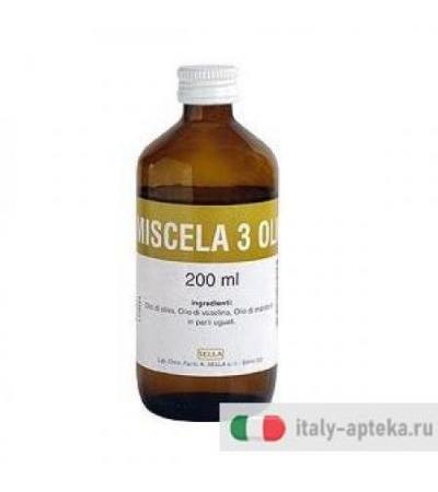Miscela 3 Oli Lassativo Sella 200ml