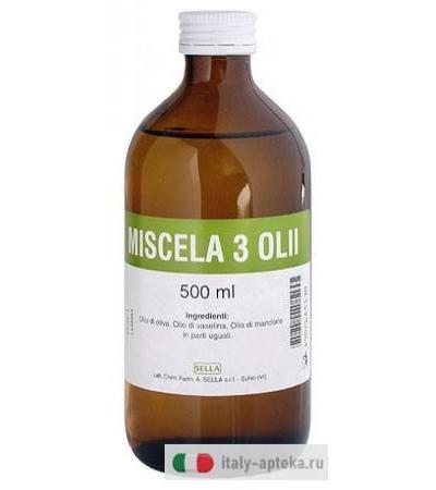 Miscela 3 Oli Lassativo Sella 500ml