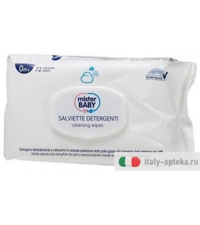MISTER BABY SALVIETTE DET 72PZ