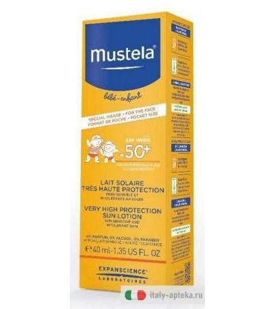 Mustela Latte Solare Viso 50+