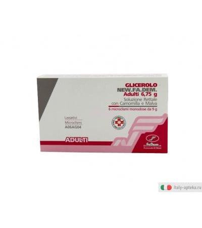 New.Fa.Dem Glicerolo Camomilla E Malva 6 Contenitori 9g