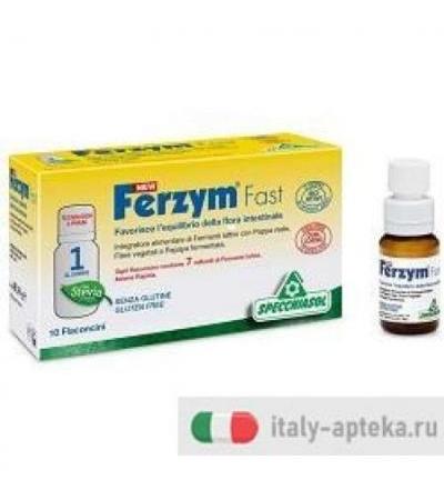 New Ferzym Fast 10 Flaconcini 8 ml