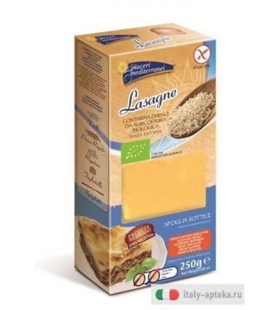 PIACERI MEDIT LASAGNE FAR RISO