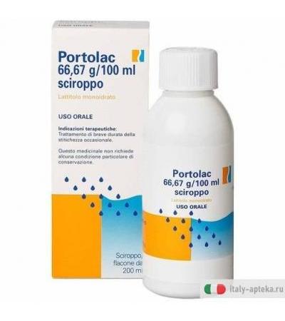 Portolac Sciroppo Flacone 200ml 66,67g
