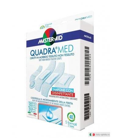 Quadramed Cerotto Dermoattivo 40 Pezzi Assortiti