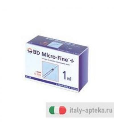 SIR INSULINA BD 1ML G29 30PZ