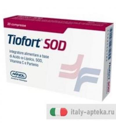 TIOFORT SOD 20CPR 1000MG