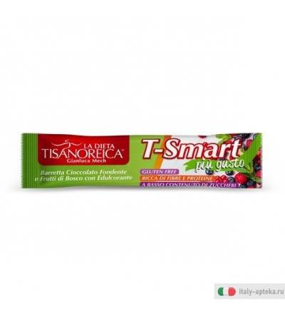 Tisanoreica T-Smart Barretta Cioccolato Fondente E Frutti Di Bosco