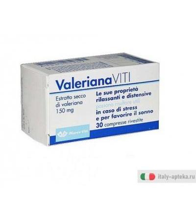 Valeriana Viti 30 Compresse Rivestite