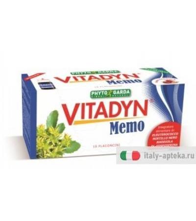 Vitadyn Memo 10 Flaconi 10ml