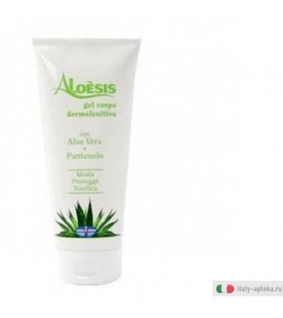 aloèsis gel corpo dermolenitivo esplica sulla pelle una profonda e