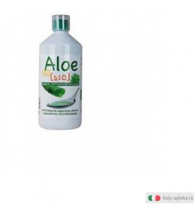 aloe 100 % bio aloe 100% bio contiene un succo fresco di gel di aloe vera arricchito con un estratto