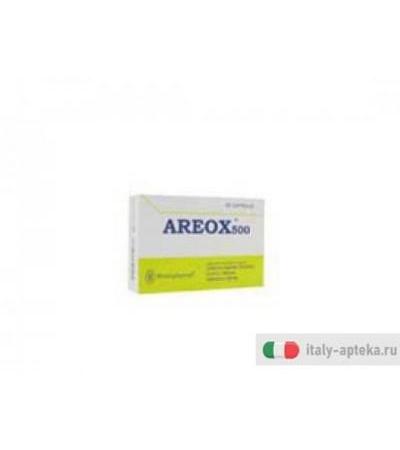 areox 500 integratore alimentare a base di carbone vegetale, finocchio, cumino, melissa