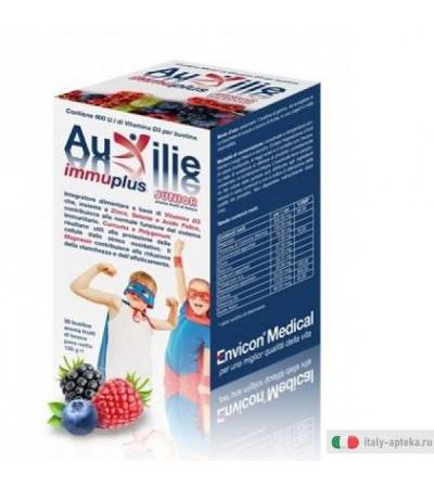 auxilie immuplus junior solubile 30 bustine