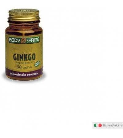 Body Spring Ginkgo Biloba Integratore Alimentare 50 Capsule