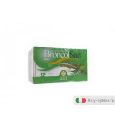 broncolsan integratore alimentare in tisana a base di un'associazione sinergica di piantaggine e
