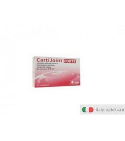 carti joint forte integratore alimentare a base di glucosammina cloridrato, condroitin solfato e
