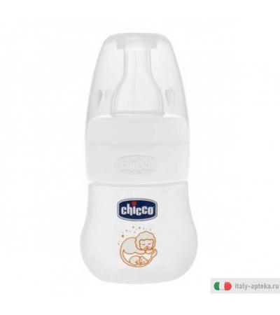 Chicco 707013 Biberon Benessere Micro 60 ml polipropilene Silicone