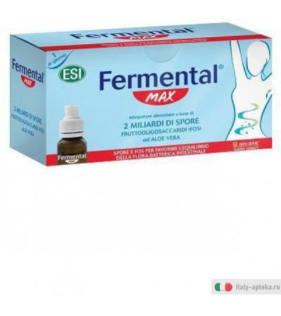 Esi Fermental Max Integratore 12 Mini Drink Yogurt SCADENZA 03/2018