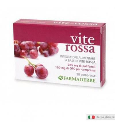 Farmaderbe vite rossa Integratore 30 Compresse