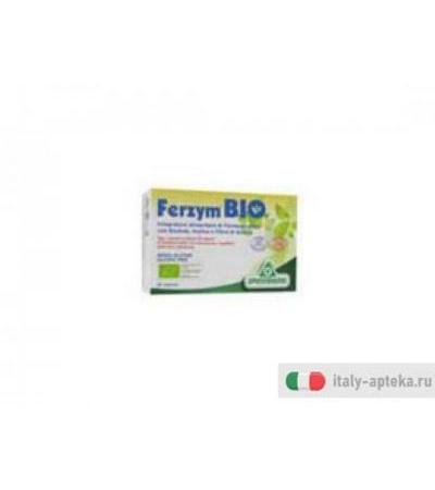 ferzym bio integratore alimentare in comode capsule, con 2 miliardi di fermenti lattici tipizzati e