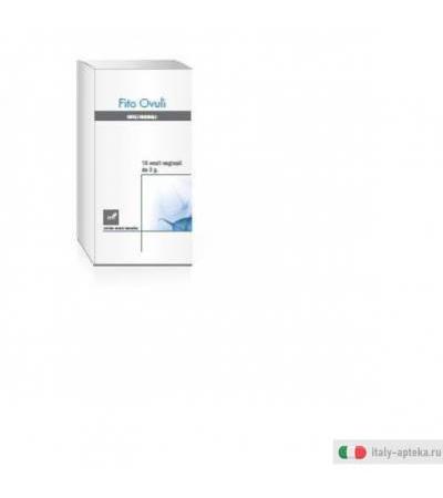 fito ovuli e&rsquo; un dispositivo medico ce di classe i. ovuli vaginali che formano un film