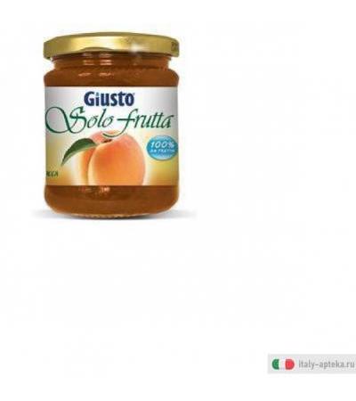 Giusto Solo Frutta Marmellata di Albicocche Bio senza Glutine