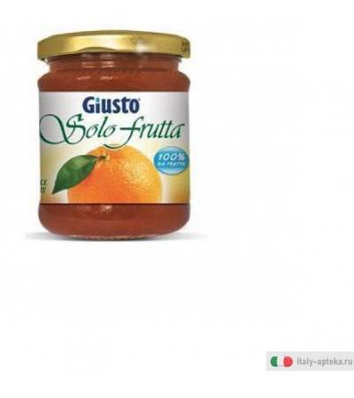 Giusto Solo Frutta Marmellata di Arance amare Bio senza Glutine