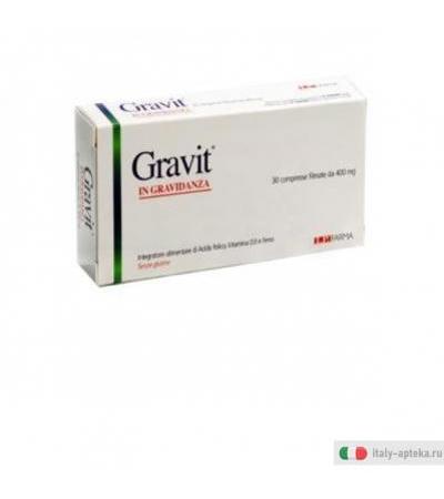 gravit integratore alimentare di acido folico, vitamina d3 e ferro, utile