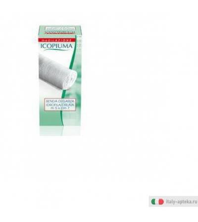 Icopiuma Benda di Garza idrofila Orlata M 5x7 cm