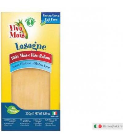 Lasagne di Mais e Riso senza Glutine Viva Mais