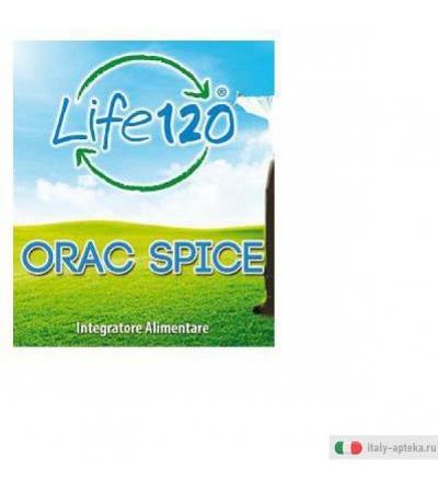 life 120 orac spice integratore alimentare a base di ingredienti vegetali in particolare